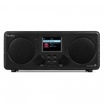 Foza WIFI interneta stereo radio ar DAB+ melnu