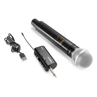 Vonyx WM55 bezvadu mikrofons Plug-and-Play UHF
