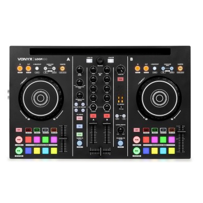 Loop300 Divkāršais DJ MIDI kontrolieris virtuālajam DJ