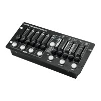 EUROLITE DMX LED EASY Operator 4x6 Kompakts DMX kontrolieris 4 LED prožektoriem ar līdz 6 krāsām katrā
