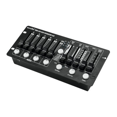 EUROLITE DMX LED EASY Operator 4x6 Kompakts DMX kontrolieris 4 LED prožektoriem ar līdz 6 krāsām katrā