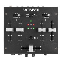 Vonyx VDJ2USB 3 kanālu stereo DJ/USB mikseris