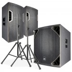 Power Dynamics PD-6 aktīvais 2.1 komplekts - 3400W