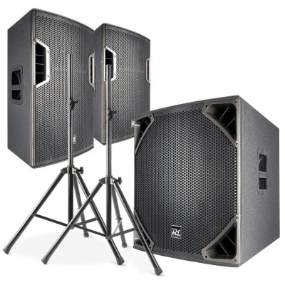 Power Dynamics PD-6 aktīvais 2.1 komplekts - 3400W