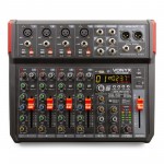 Vonyx VM-KG08 mūzikas mikseris 8 kanālu BT/DSP/USB ieraksts Vonyx VM-KG08 mūzikas mikseris 8 kanālu BT/DSP/USB ieraksts