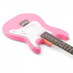 GigKit Junior elektriskās ģitāras komplekts rozā 3/4