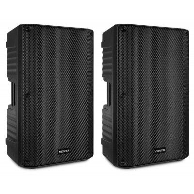 Vonyx VSA150 aktīvo stereo skaļruņu komplekts 15"