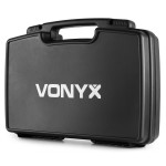 Vonyx WM82C digitālais UHF 2 kanālu bezvadu mikrofonu komplekts ar rokas vienu rokas un ar vienu galvas mikrofoniem Vonyx WM82C digitālais UHF 2 kanālu bezvadu mikrofonu komplekts ar rokas vienu rokas un ar vienu galvas mikrofoniem