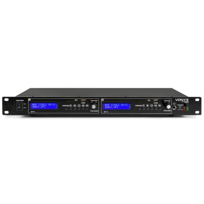Vonyx VX2USB MK2 Twin multivides atskaņotājs USB/SD/BT