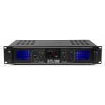 Skytec SPL 1000MP3 pastiprinātājs zils LED + EQ Black Skytec SPL 1000MP3 pastiprinātājs zils LED + EQ Black