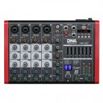 DNA CM6-DSP audio mikseris USB MP3 Bluetooth Phantom