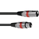 OMNITRONIC XLR Kabel 3pol 10m sw