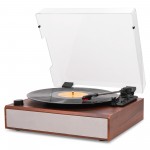 Tucson Vinilplašu atskaņotājs ar BT ieeju/izeju, ķirškoka apdare