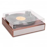 Tucson Vinilplašu atskaņotājs ar BT ieeju/izeju, ķirškoka apdare