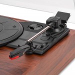 Tucson Vinilplašu atskaņotājs ar BT ieeju/izeju, ķirškoka apdare