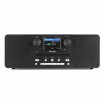 Neapoles digitālās mūzikas sistēmas CD/BT/DAB+/Internet Black