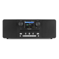 Neapoles digitālās mūzikas sistēmas CD/BT/DAB+/Internet Black