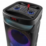 Track610 ballīšu skaļrunis ar LED gaismas šovu