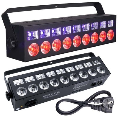 LIGHT4ME BATTEN MIX RGBW+UV sienas mazgātājs LED BAR stroboskops