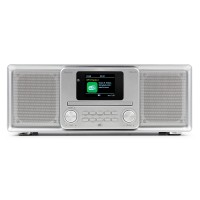 Palmi Viss vienā mūzikas sistēma CD/DAB+ sudraba krāsā