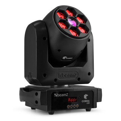 Cobra 160 LED Spot kustīga galva ar Bee Eye