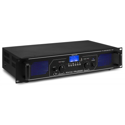 Fenton FPL2000 digitālais pastiprinātājs Blue LED + EQ