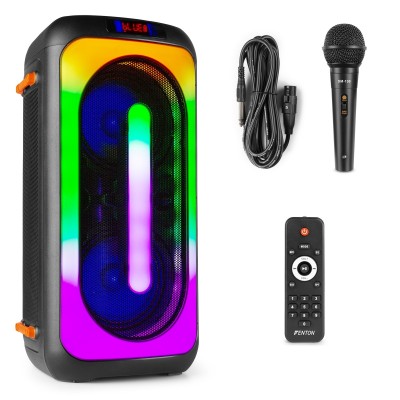 Fenton BoomBox400 ballīšu skaļrunis ar LED Fenton BoomBox400 ballīšu skaļrunis ar LED