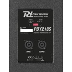 PDY218S pasīvais zemfrekvences skaļrunis 18” 1000W