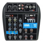 DNA MIX 4U audio mikseris USB MP3 Bluetooth analogie 4 kanāli