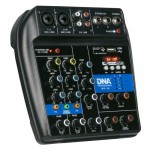 DNA MIX 4U audio mikseris USB MP3 Bluetooth analogie 4 kanāli