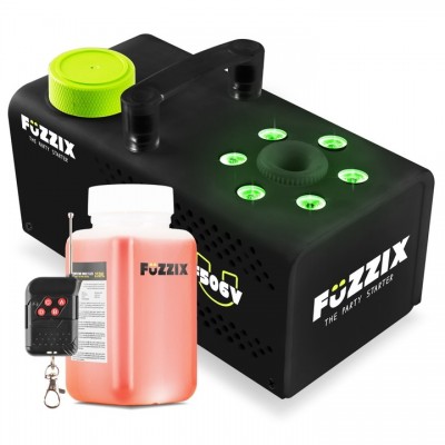 F506V vertikālā dūmu mašīna 6 gaismas diodes RGB