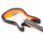 GigKit Junior elektriskās ģitāras komplekts Sunburst 3/4