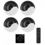 Powerline B100BSet sienā iebūvējams audio pastiprinātājs ar 4 griestu skaļruņiem