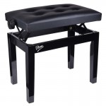 V-TONE GP-88 BK digitālās klavieres, flīģelis, stacionāras, MELNAS, svērtās taustiņi, pakāpeniskas āmurveida darbības klaviatūra, V-TONE BENCH 1 BK sēdeklis flīģelim