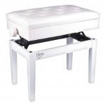 V-TONE GP-88 WH digitālās klavieres, flīģelis, stacionāras, baltas, svērtas atslēgas, pakāpeniska āmurveida darbības klaviatūra, V-TONE BENCH 2 WH klavieru sols ar uzglabāšanas nodalījumu, BALTS