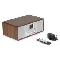 Avola Digital Music System CD/BT/DAB+/Internet Silver