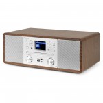 Avola Digital Music System CD/BT/DAB+/Internet Silver