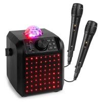 Karaoke skaļrunis KAR55B ar melnu LED Jelly Ball