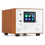 Vieste DAB+ radio ar subwoofer White