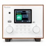 Vieste DAB+ radio ar subwoofer White