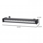 LIGHT4ME IP BAR 12 IR LED josla IP65 Bluetooth viedtālruņa vadāma skatuves apgaismojuma tālvadības pults