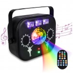 LIGHT4ME MULTIBOX multiefekt LED kula disko lāzera UV stroboskops