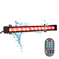 LIGHT4ME IP BAR 12 IR LED josla IP65 Bluetooth viedtālruņa vadāma skatuves apgaismojuma tālvadības pults