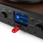 Audizio Tulsa audio centrs ar ierakstu atskaņotāju DAB+ radio