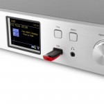Audizio Brescia interneta uztvērējs ar pastiprinātāju, DAB+ un CD atskaņotāju no alumīnija