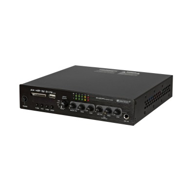 OMNITRONIC EP-220PS priekšpastiprinātājs ar MP3 atskaņotāju, Bluetooth un FM radio 9.5"