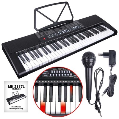 MK 2117L sintezators ar LED taustiņiem MK 2117L sintezators ar LED taustiņiem