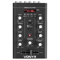 Vonyx STM500WT 2 kanālu USB/MP3/BT mikšeris