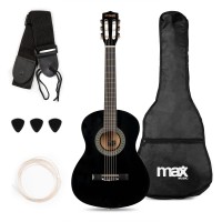SoloArt Junior 3/4 Classic Guitar Pack Black