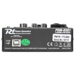 PDM-D301 3 kanālu USB mikseris PDM-D301 3 kanālu USB mikseris